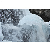 自然が織り成す氷の芸術