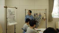豊科図書館チャレンジ講座「折り紙で作る七夕人形」