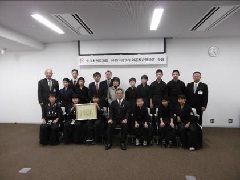 表敬訪問の様子