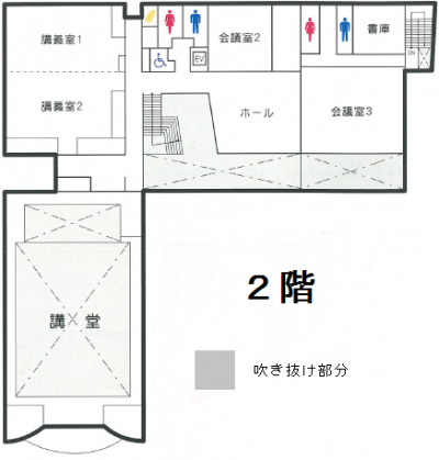 明科公民館２階