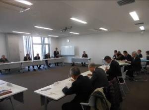 安曇野市・松本市山林組合議会2月定例会の様子