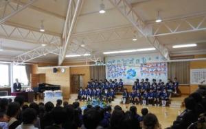 穂高幼稚園卒園式の写真