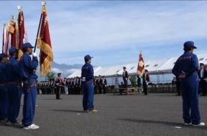 ポンプ操法大会開会式