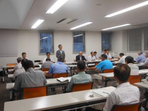 長峰荘意見交換会の様子