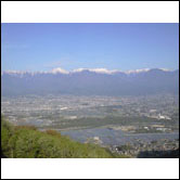 長峰山頂からの田園風景