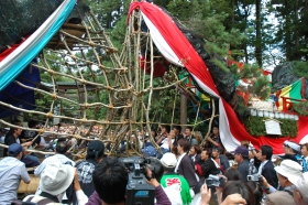 穂高神社のお船祭り