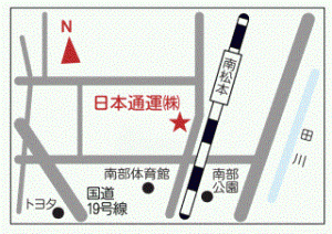 日本通運マップ