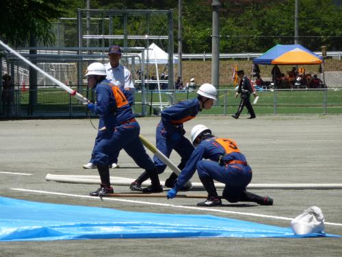 ポンプ車操法