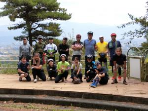 堀金総合体育館から室山山頂までサイクリング