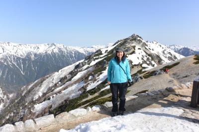 島田さんの山登り中の写真