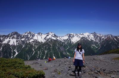 北アルプスの山々からたくさんの元気をもらった頃の写真