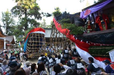 穂高神社御船祭りの写真