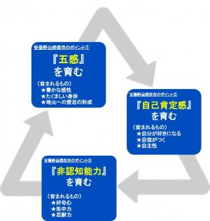 あづみの自然保育の成長サイクル