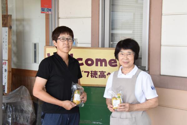 加島美智代さん、三澤育子さん