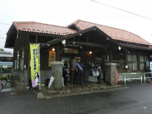社会を明るくする運動　駅前啓発活動