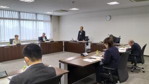 視察の様子