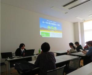 家庭菜園サポート講座　講演の様子