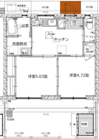 穂高団地間取り図