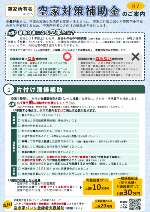 補助金チラシ画像