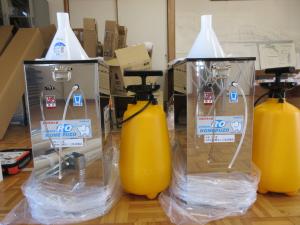 下飯田区自主防災会逆浸透膜浄水器