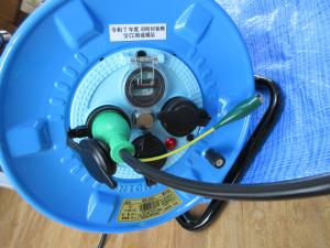 新屋区自主防災部防雨型電工ドラム