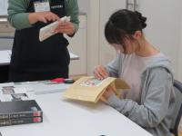 みらい部　司書体験講座　第1部　ブックコート