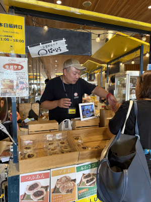 安曇野おやき「はいから」当日の様子