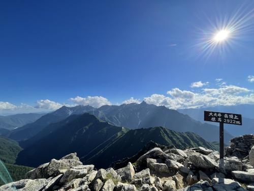大天井岳山頂