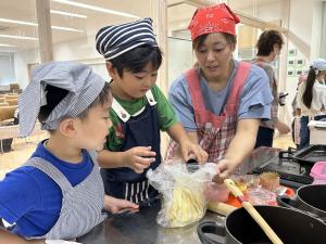 第２回料理の様子