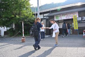 昨年の啓発の様子