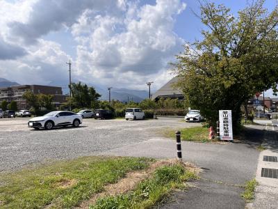 穂高臨時駐車場